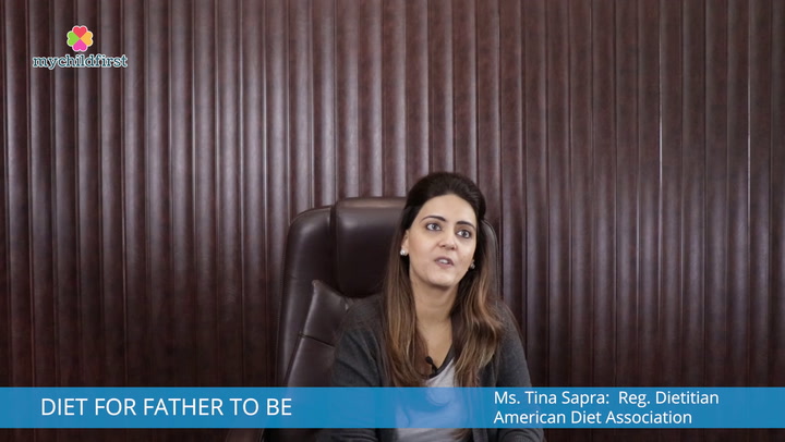 When planning a pregnancy, a man's diet is also very important as it improves fertility and helps maintain a healthy weight